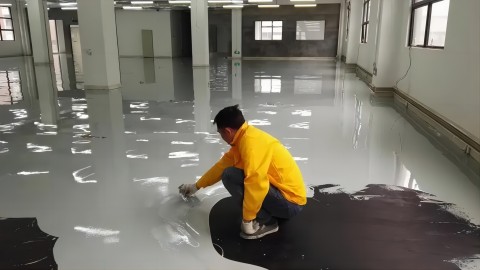 张掖防腐防静电地坪,防腐防静电自流平地坪